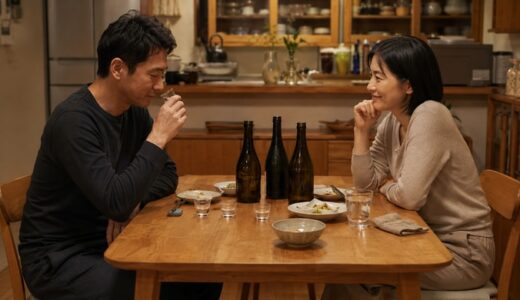 週末の夜、二人で楽しむ焼酎三銘柄の小さな飲み比べ