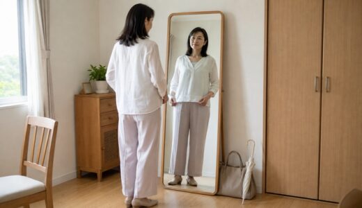 夏のお出かけ前に、涼しさとシルエットを一度に整える