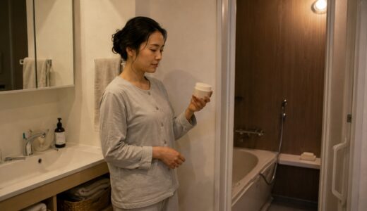 お風呂から湯上がりまで、ひとつの香りでつないでみる