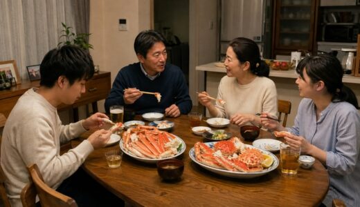 ずわい蟹とたらば蟹、家族で「どっち派？」を決めてみる