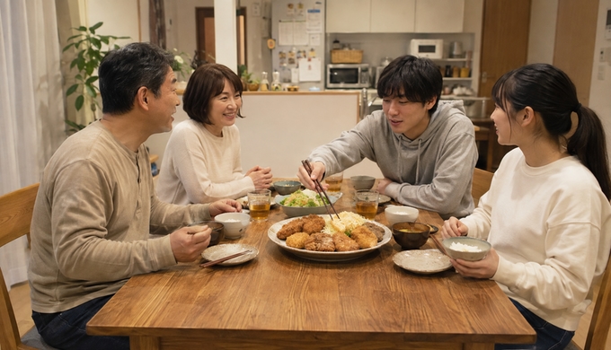 7種類を少しずつ。家族で「いちばん好きなフライ」を決める夜