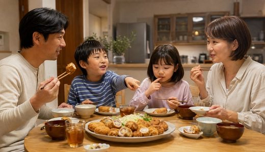 何が出るかは食べてから。家族で楽しむ「中身当てフライ」
