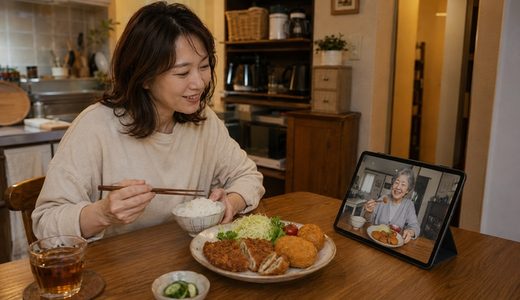 離れて暮らす家族に同じフライを贈って、「どれが好きだった？」と話す