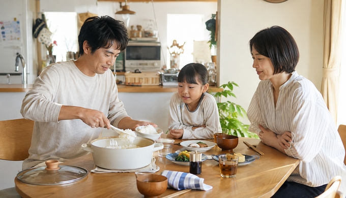 炊飯器を休ませて、休日は鍋で3合のご飯を炊いてみる