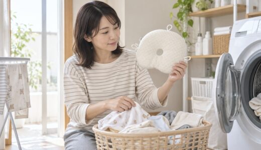 汗や吐き戻しの日も、「今日は枕まで洗っちゃおう」で気分をリセット