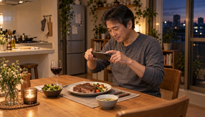 離れて暮らす家族に、「今度の休日に焼いてみて」とステーキ体験を贈る