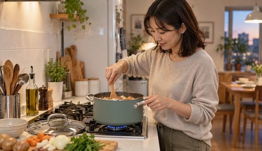 いつもの強火をやめてみる。「中火以下」で料理する一週間。