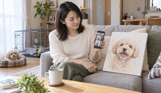 背景が惜しいお気に入り写真を、「飾りたかった一枚」に変えてみる