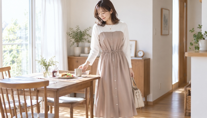 朝の服選びを一度やめて、「一枚だけ着て出かける日」をつくる