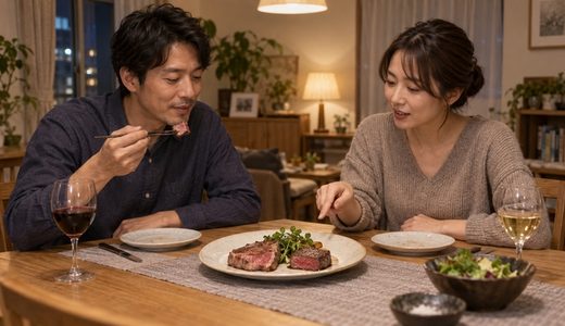 「柔らかい肉＝霜降り？」を確かめる、赤身と霜降りの食べ比べ