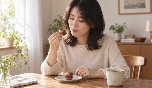 一粒を急がず、最初の香りから最後の余韻まで味わってみる